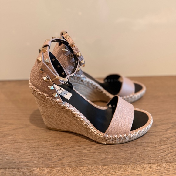 Valentino poudre Rockstud espadrille - Picture 10 of 14